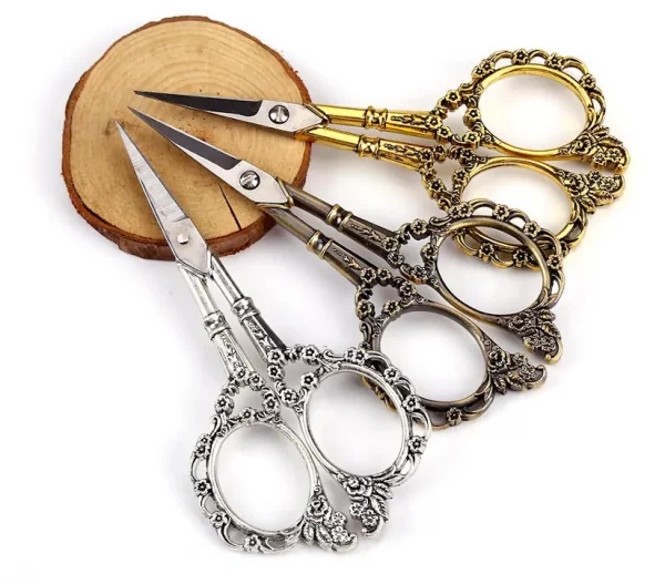ciseaux-broderie Ciseaux de précision 11 cm – Couture et Broderie (Argent, Doré, Bronze)