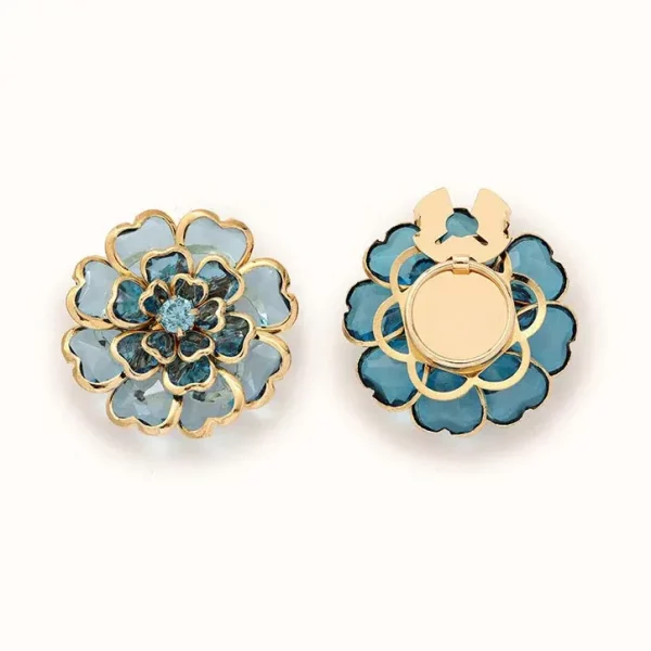 Cache-boutons camélia – lot de 2