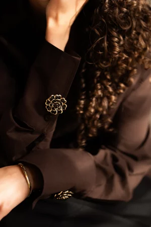 Cache-bouton camélia – vendu à l’unité